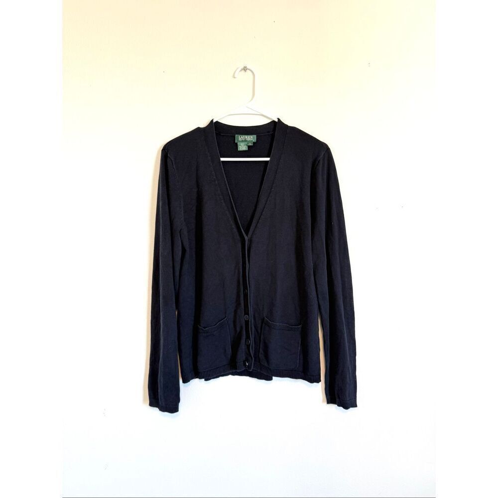 Lauren Ralph Lauren Silk Blend Cardigan Sweater